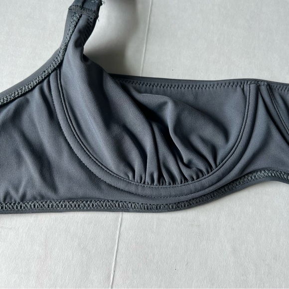 *SOLD C* NWT SKIMS Ruched bikini top Rhinestone strappy bikini bottom small - Picture 10 of 15